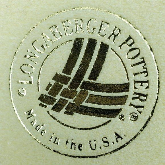 Longaberger Pottery Woven Traditions Heritage Green Candlesticks Candle Holders - Picture 6 of 6